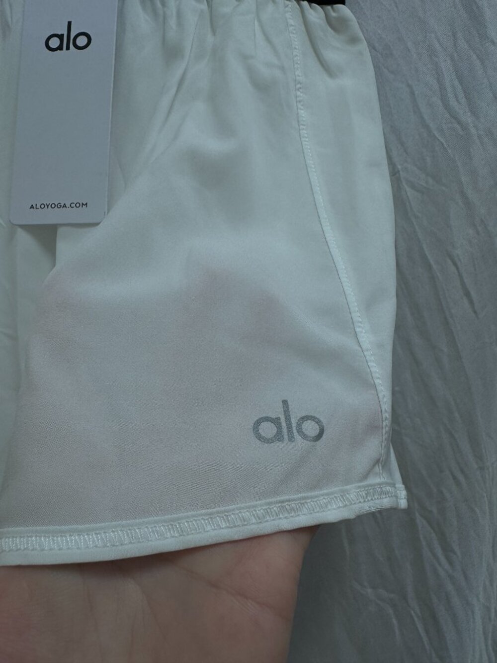 Alo Yoga Match Point Tennis Skirt White 🤾♀️ NWT Built In Shorts Pickleball ✨ - Picture 5 of 10